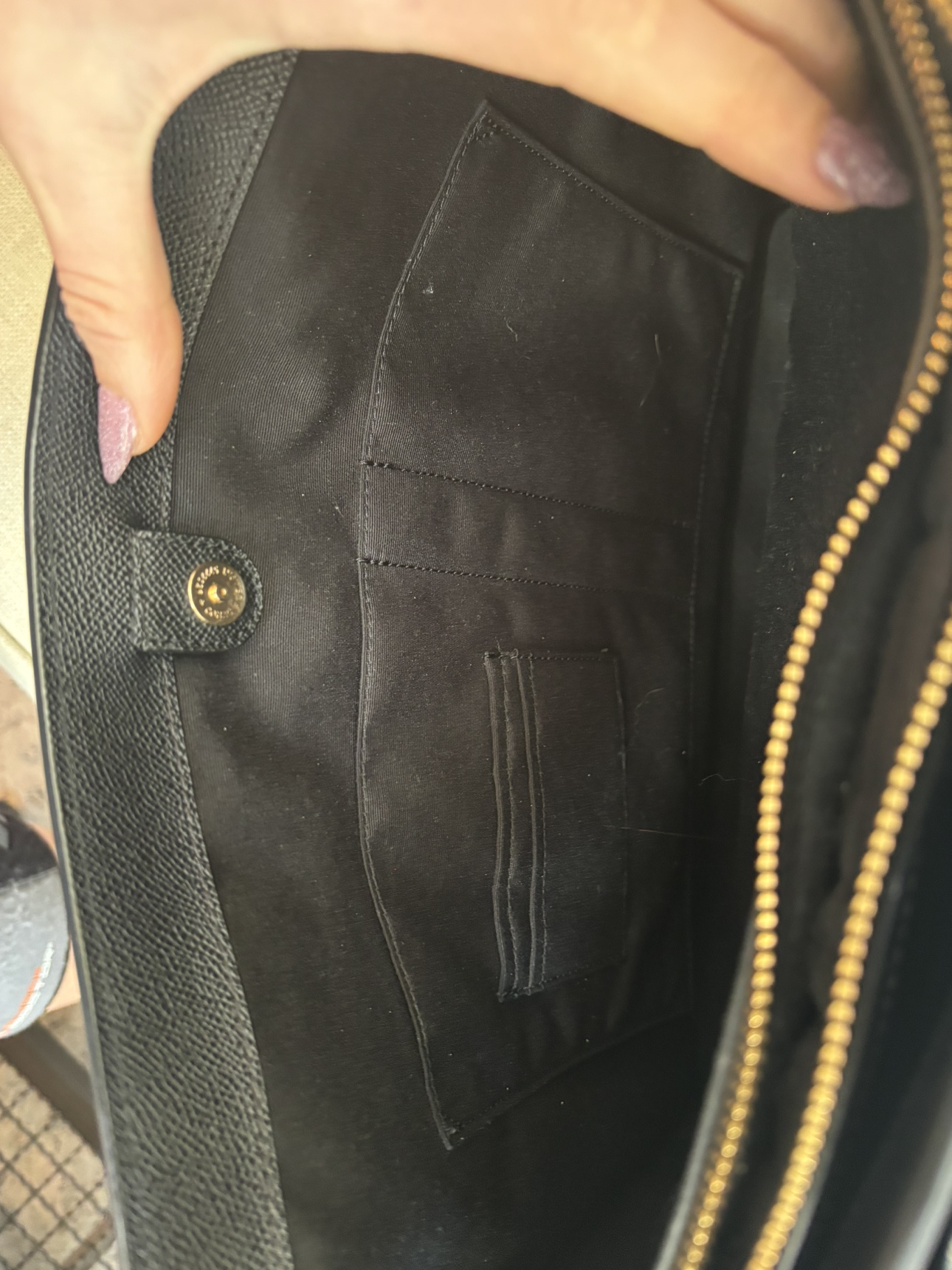 Coach Black Leather Tote - photo 4