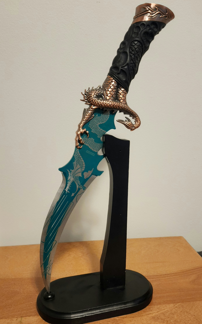 Dragon Dagger with Stand - photo 2