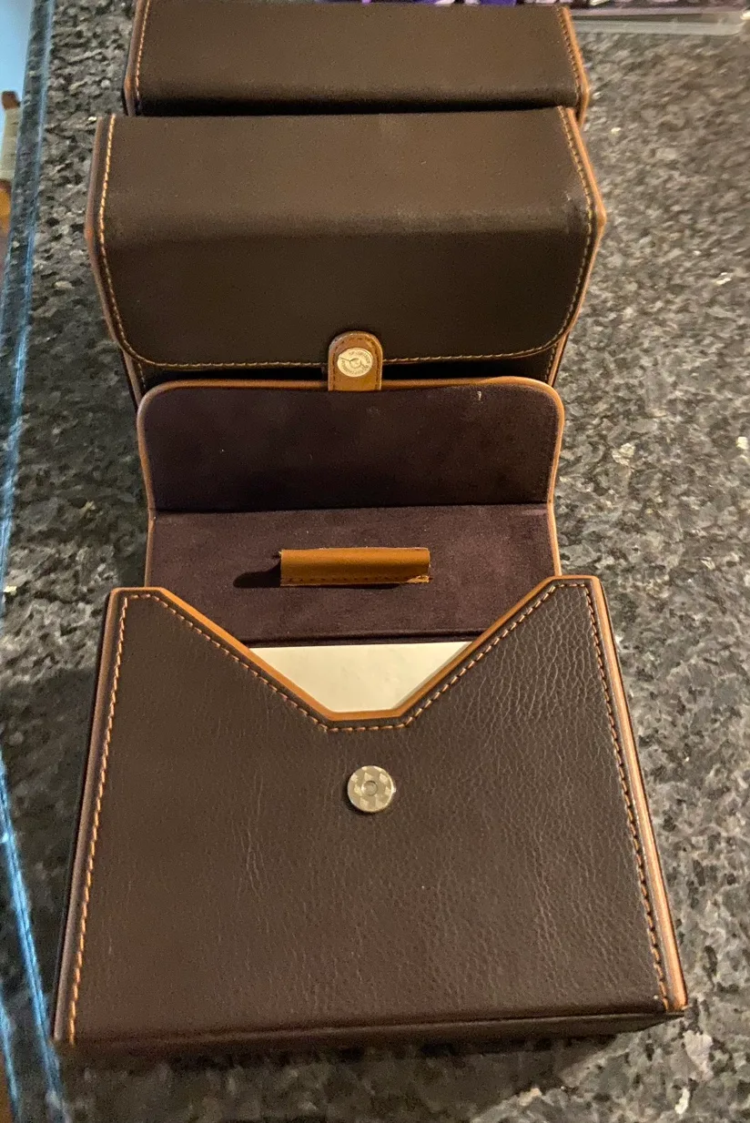 Leather Writing Cards Storage Box image indicator(5)