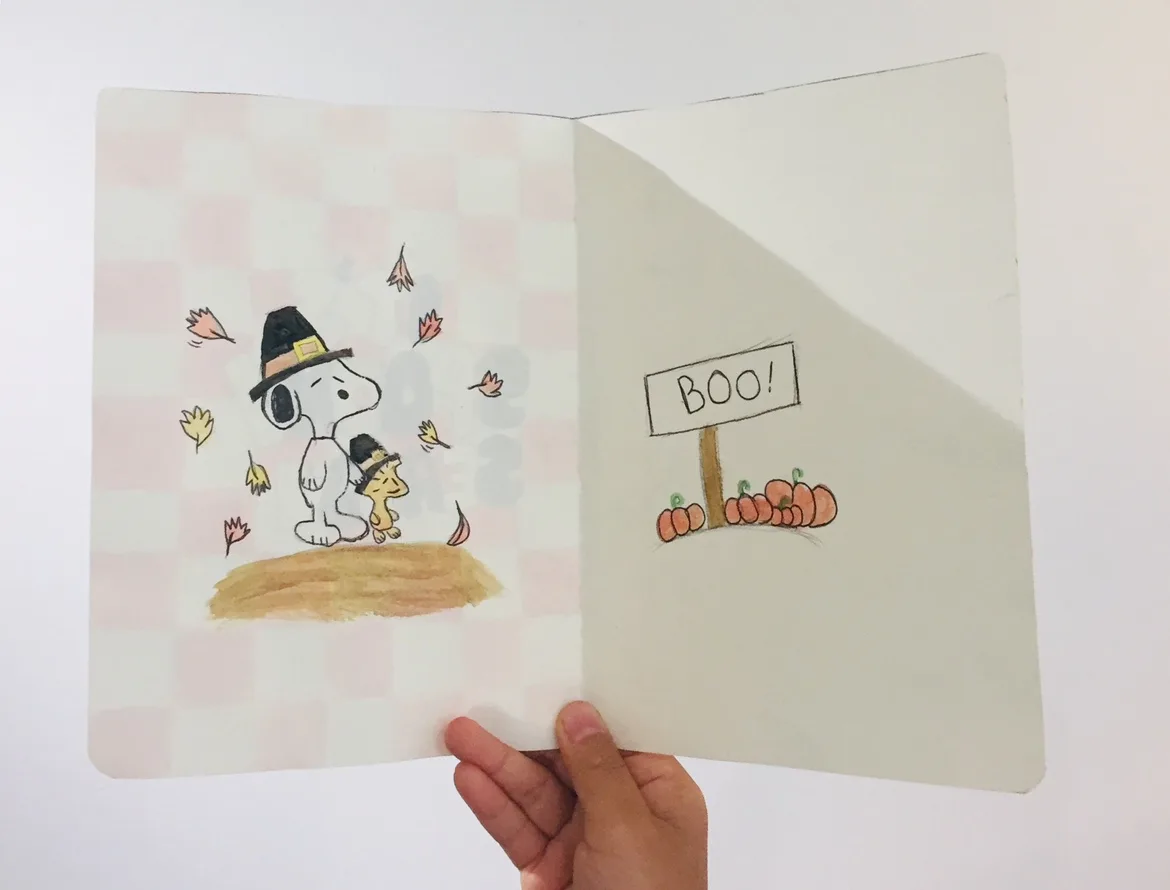 Handmade Halloween Card (Quilling Art style) image indicator(4)