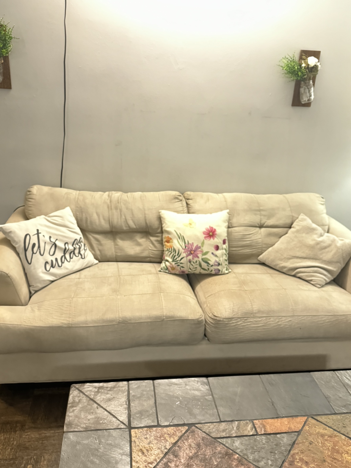 Beige Sofa Set - photo 3