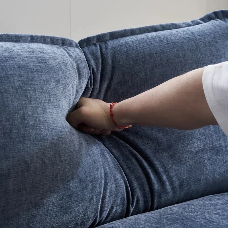 Blue Sofa and Ottoman Set image indicator(2)