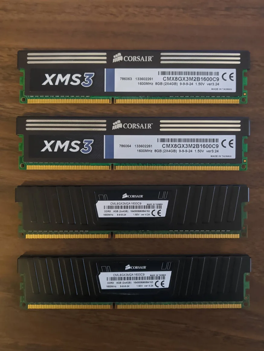 Corsair 16 GB DDR3 Gaming RAM thumbnail