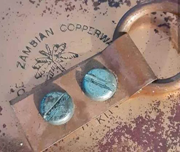 Vintage Zambian Copperware Wall Hanging image indicator(4)