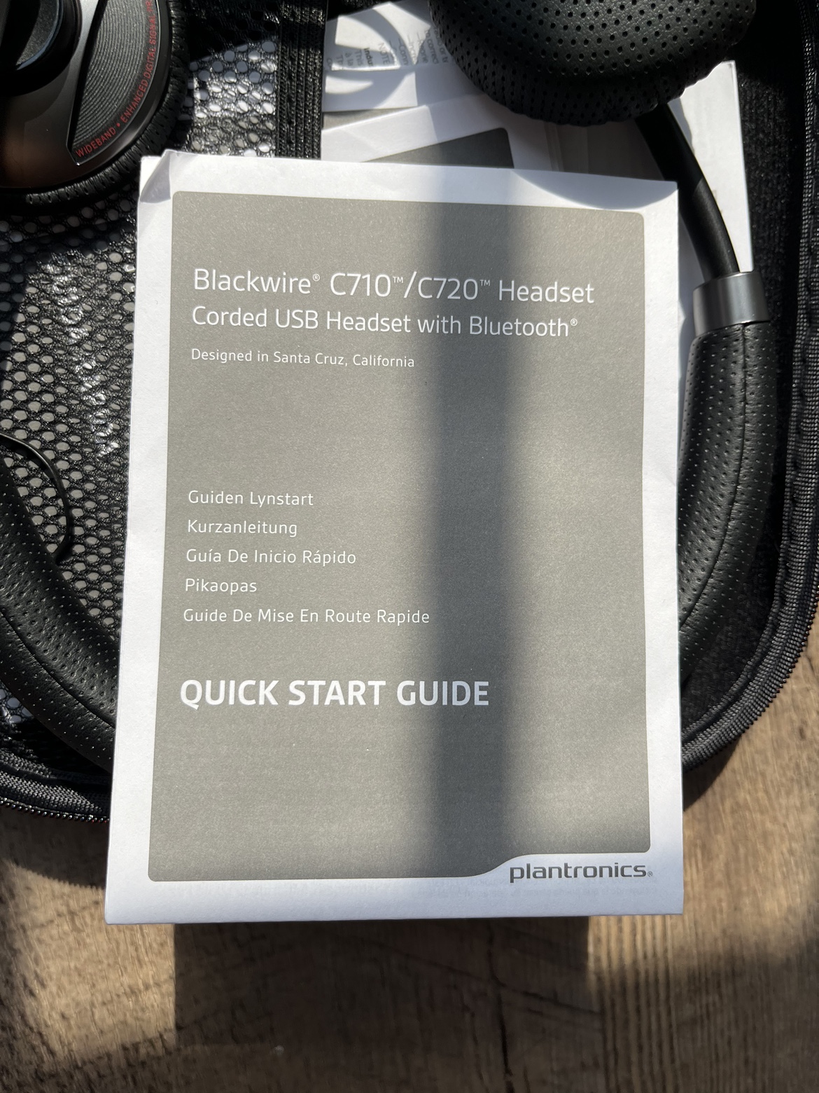 Plantronics Blackwire C710/C720 Headset - photo 4