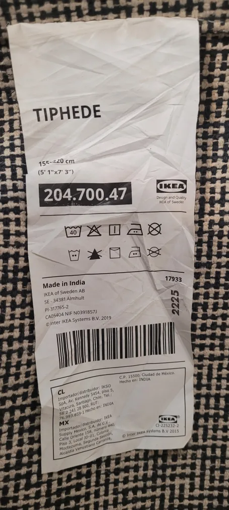 IKEA TIPHEDE Rug thumbnail