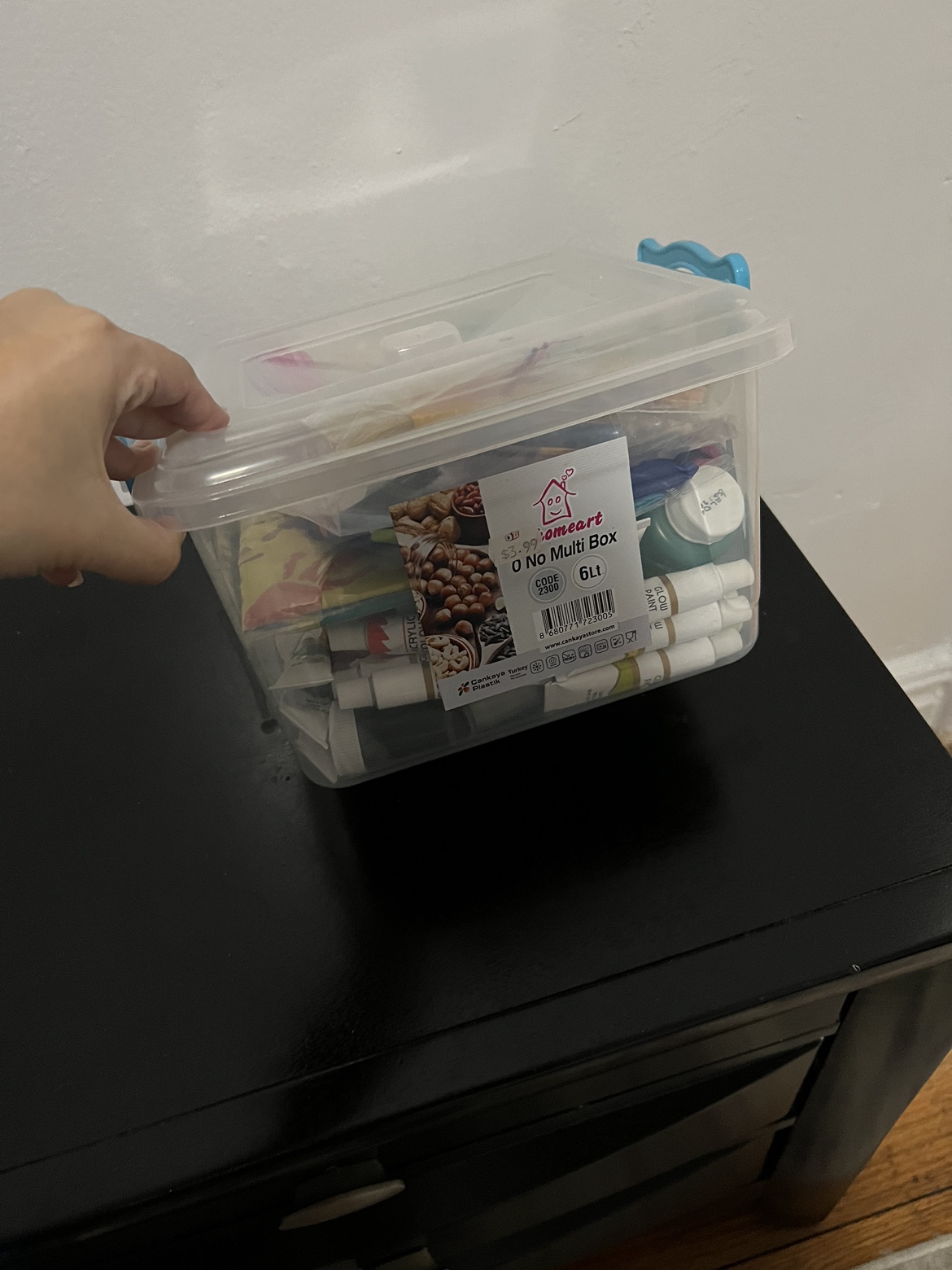 Art Supplies Bundle with storage box $30 - photo 5