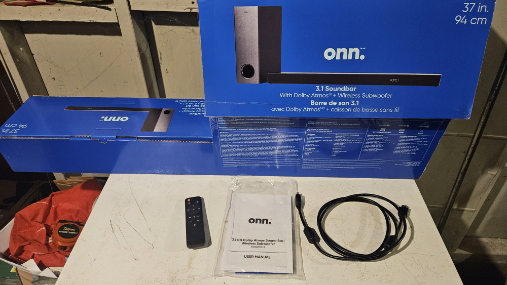 Onn. 3.1 Soundbar with Dolby Atmos and Wireless Subwoofer - photo 2