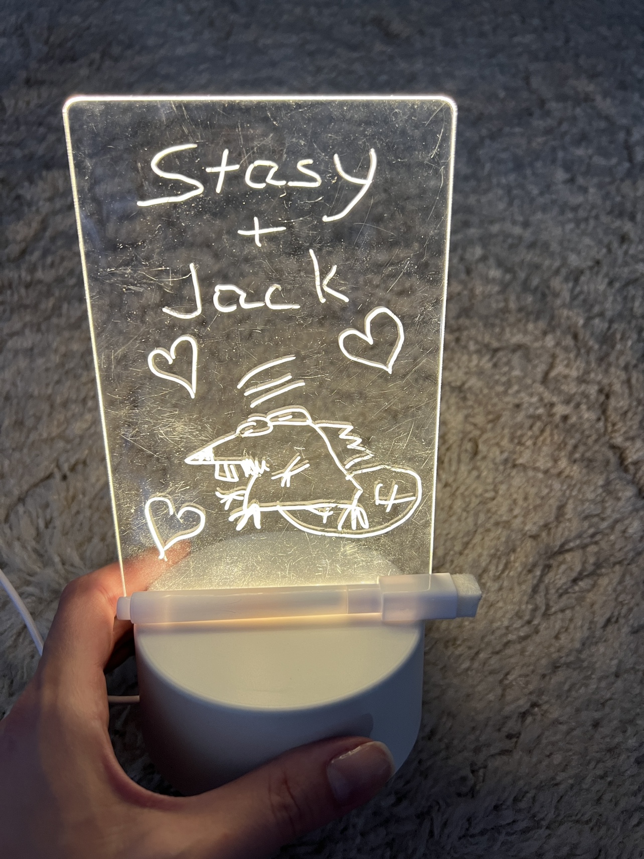 LED Light Up Message Board