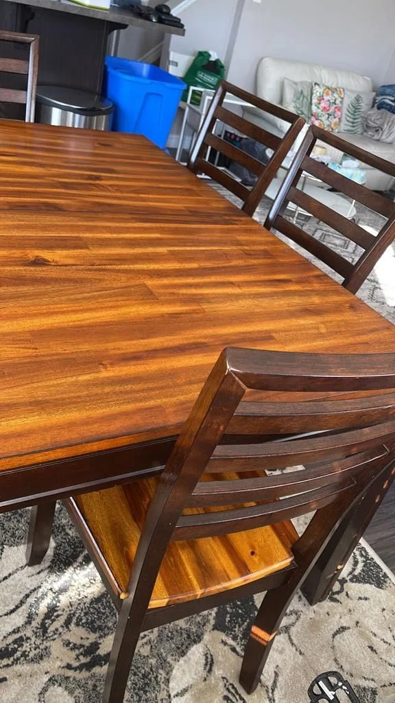 Dining Table and Chairs Set image indicator(2)