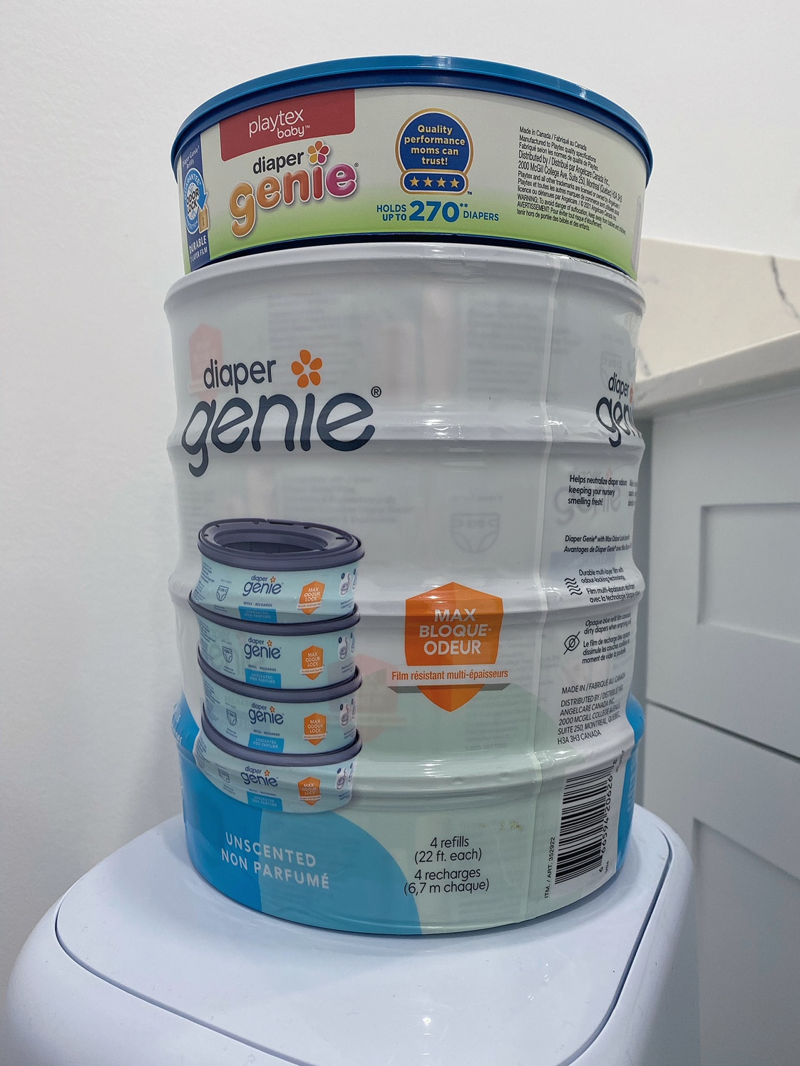 Diaper genie + 5 refills (New) - photo 2