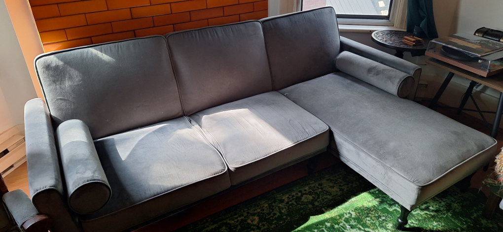 Grey Sectional Sofa - photo 2