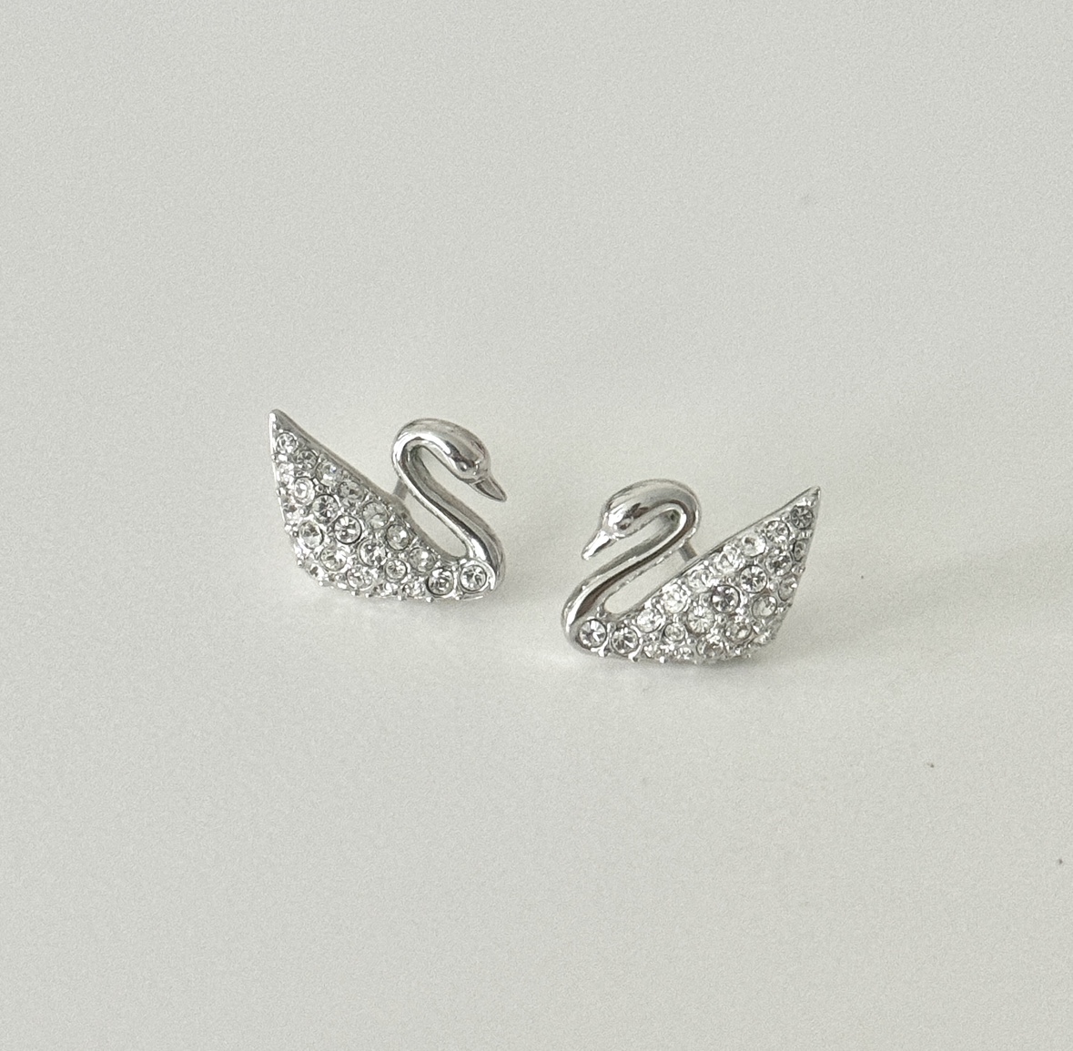 Swarovski Swan Earrings - photo 3