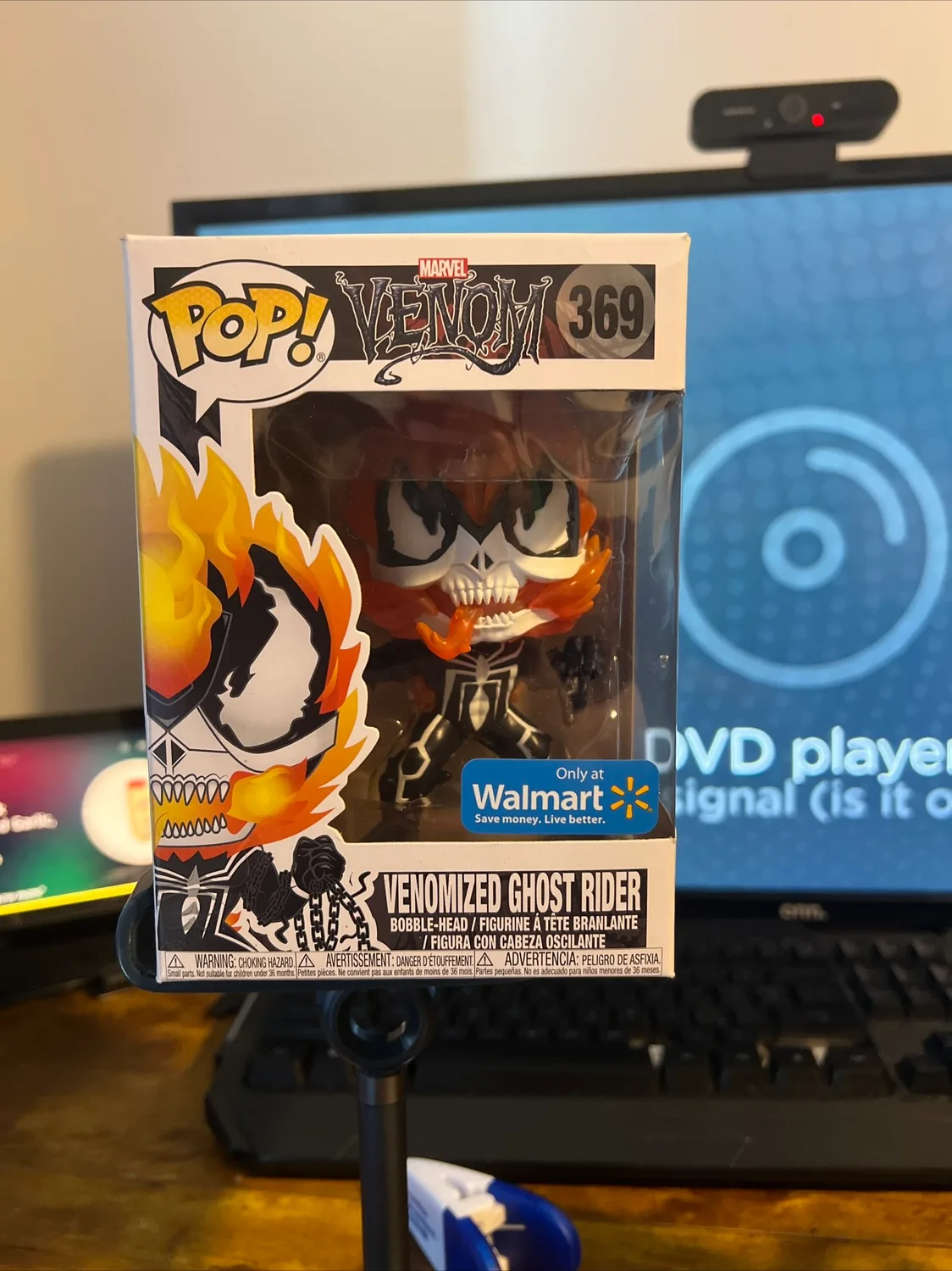 Pop! Marvel Venomized Ghost Rider thumbnail