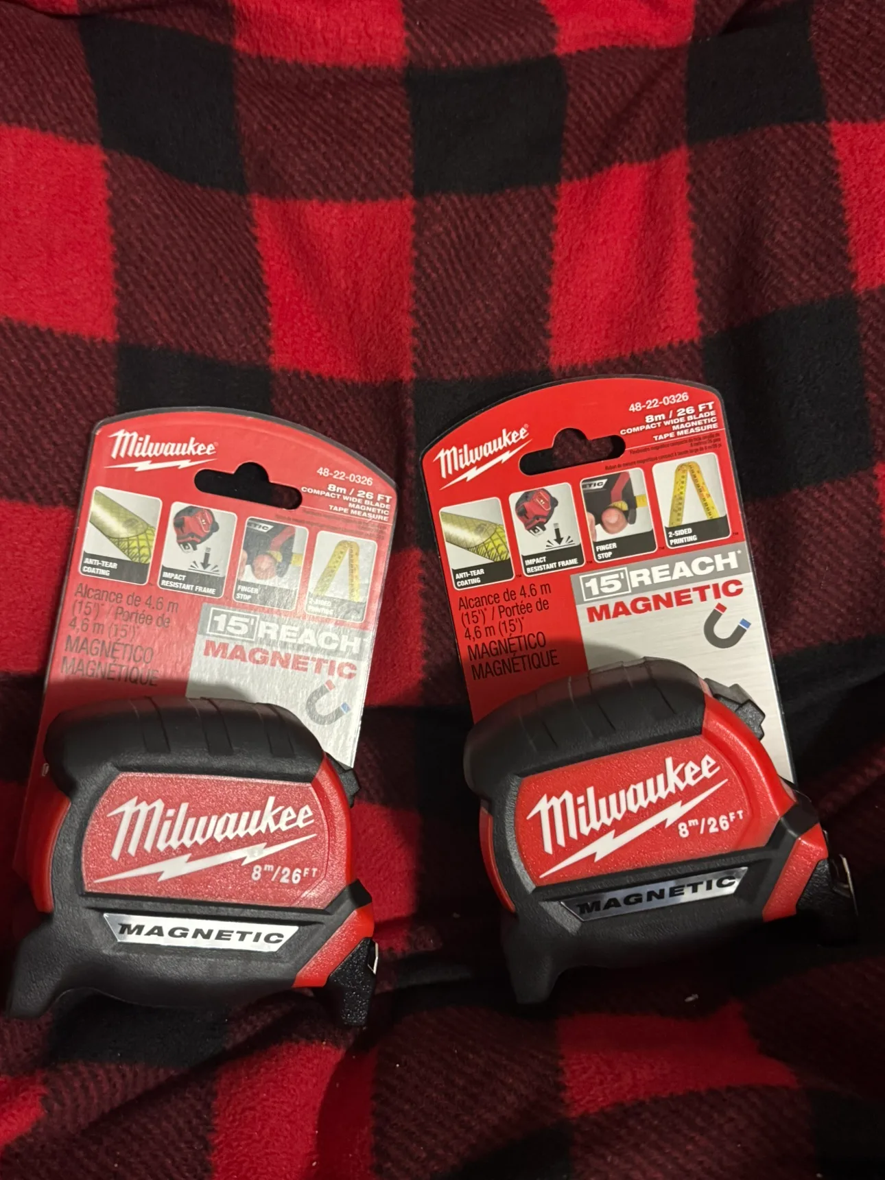 Milwaukee 8m/26ft Magnetic Tape Measure thumbnail