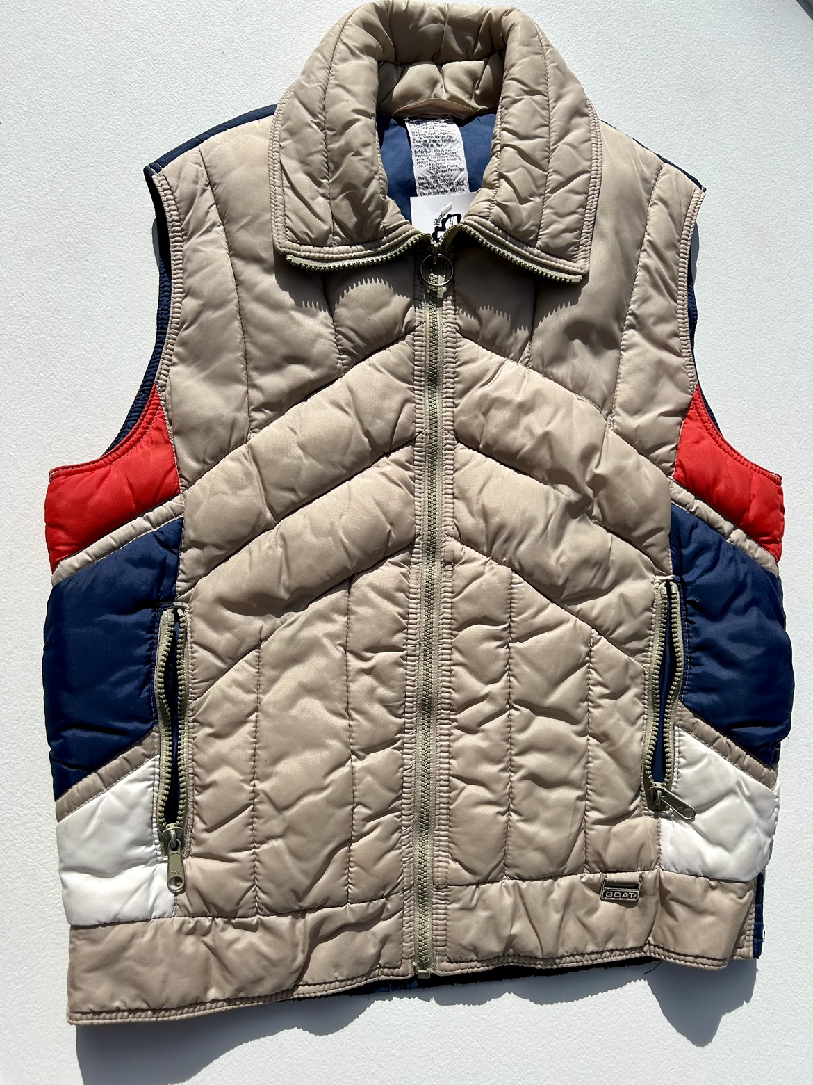 Vintage 70s puffer vest - photo 3