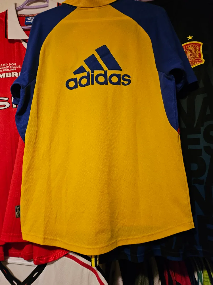 Rare Romanina Vintage adidas soccer jersey image indicator(2)