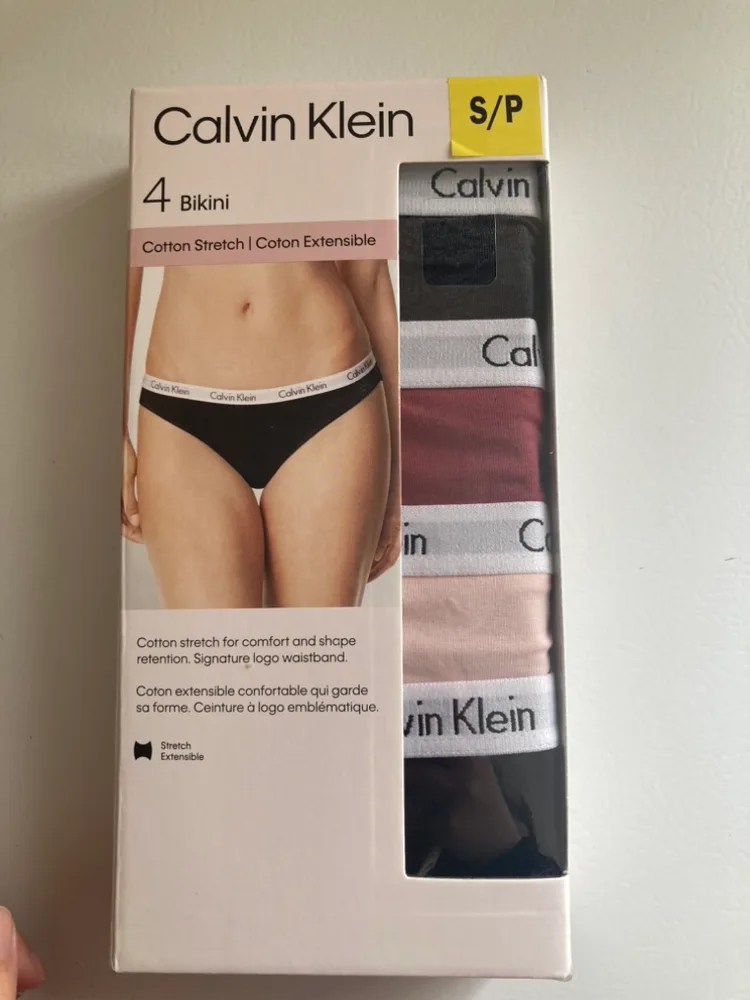 Calvin Klein bikini underwear (includes 4) (Small) (New) thumbnail
