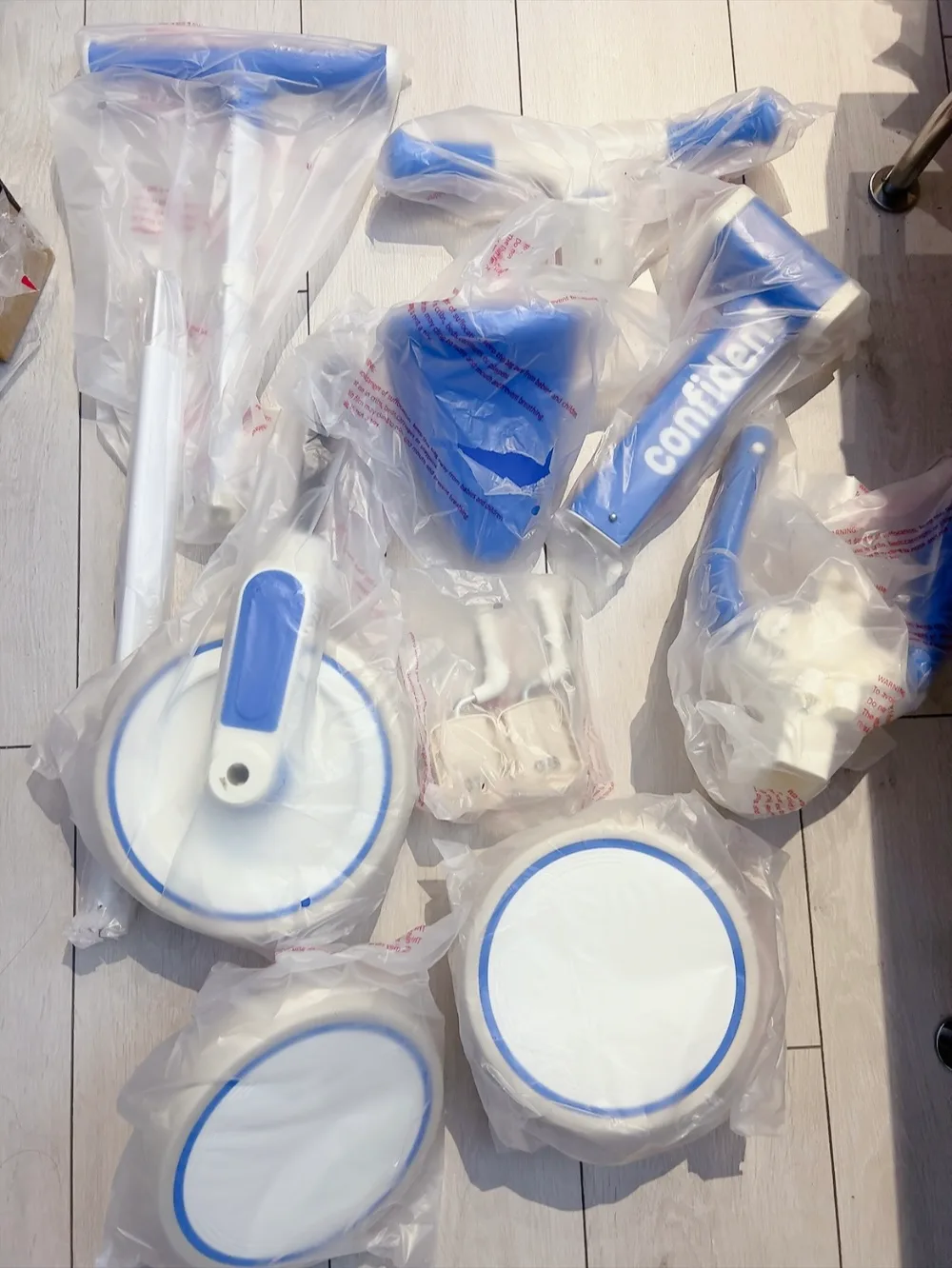 🥕Open box🥕 Tricycles for kids, 5 in 1 Toddler Balance Bike image indicator(2)