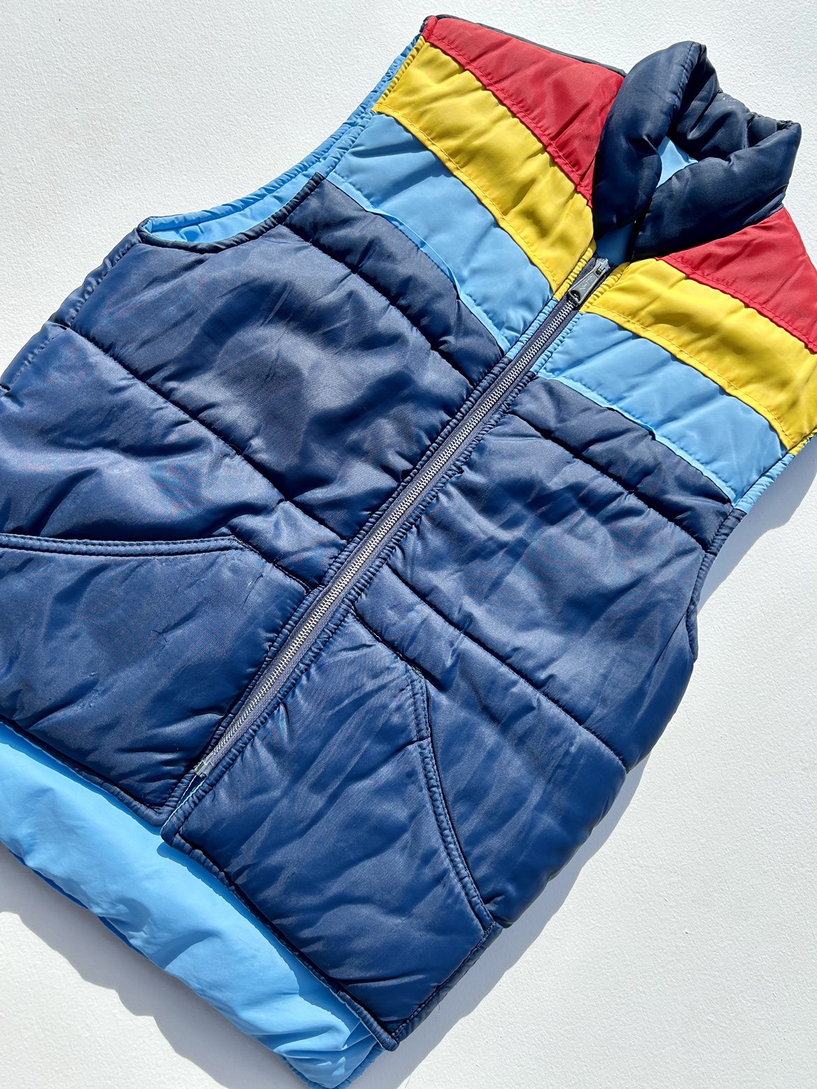 Vintage 70s puffer vest