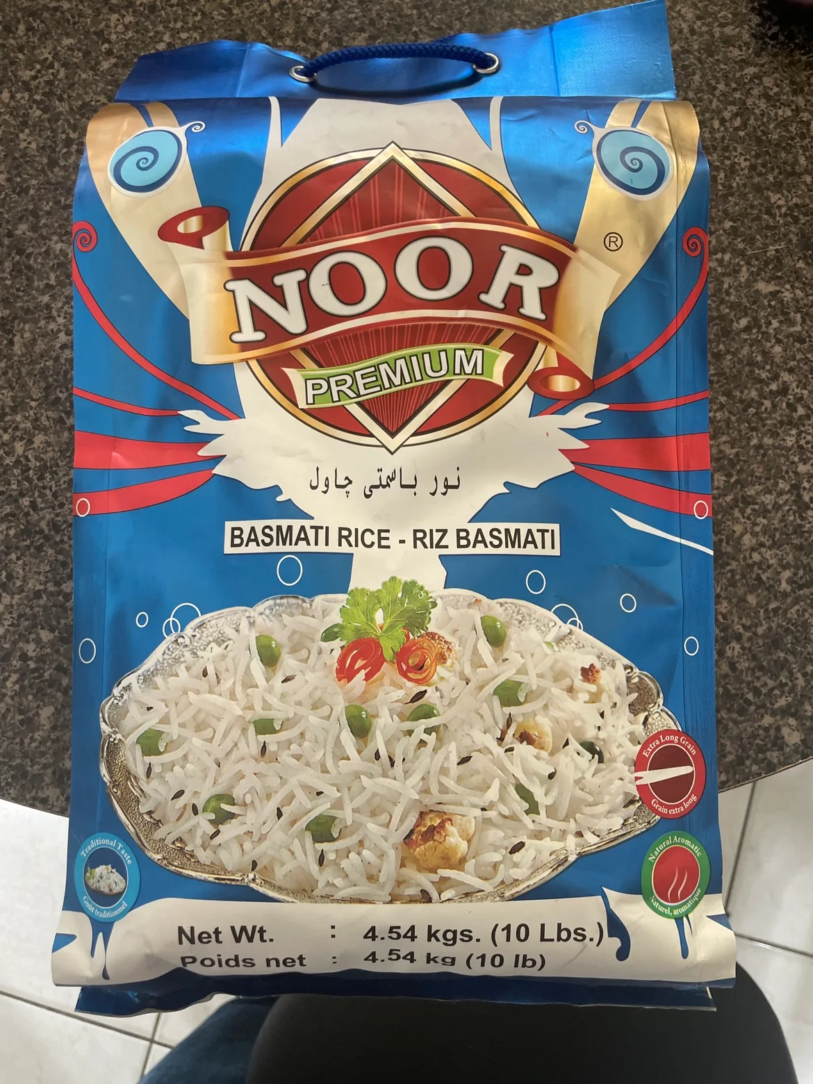 Food: 10 lb bag of Basmati Rice thumbnail