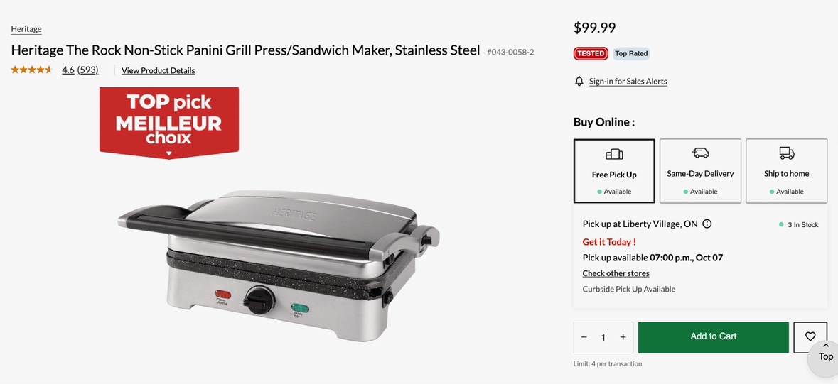 Heritage Electric Grill - photo 2