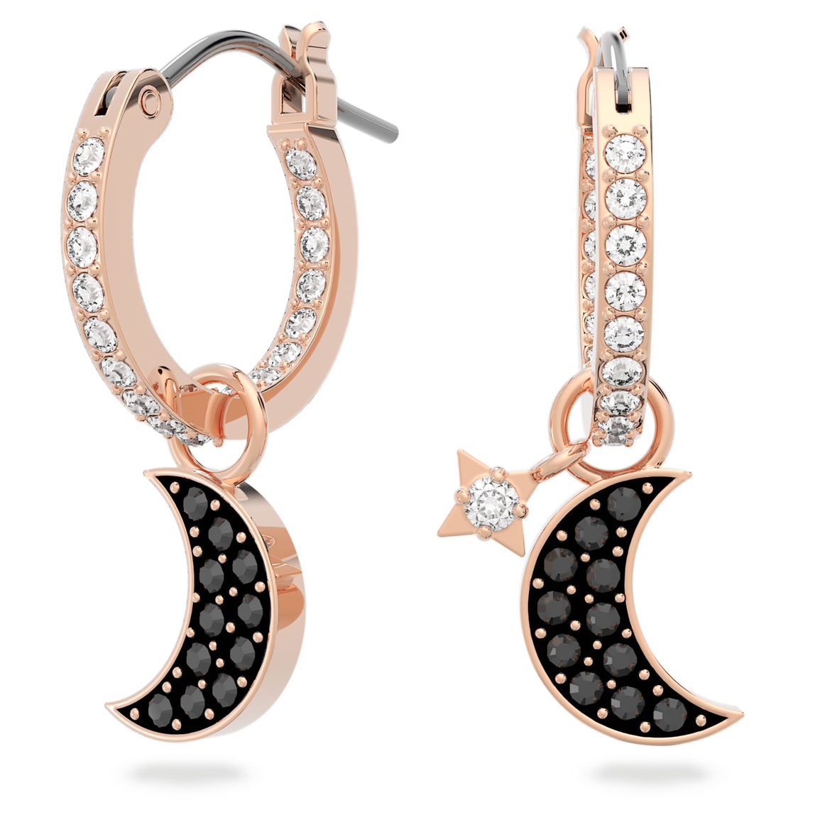Swarovski Symbolica drop earrings Moon and star