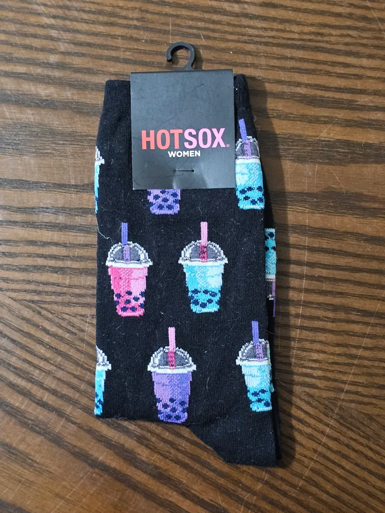 HOT SOX Bubble Tea  / Pizza Socks (BNWT) image indicator(2)