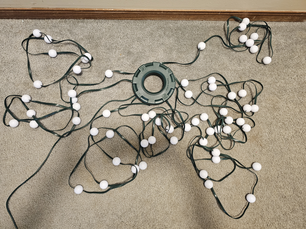 Multi-coloured Globe String Lights