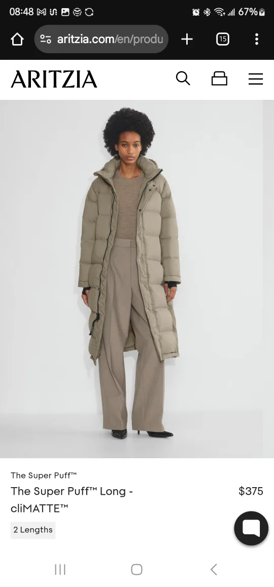 Aritzia The Super Puff Long - Size M image indicator(5)