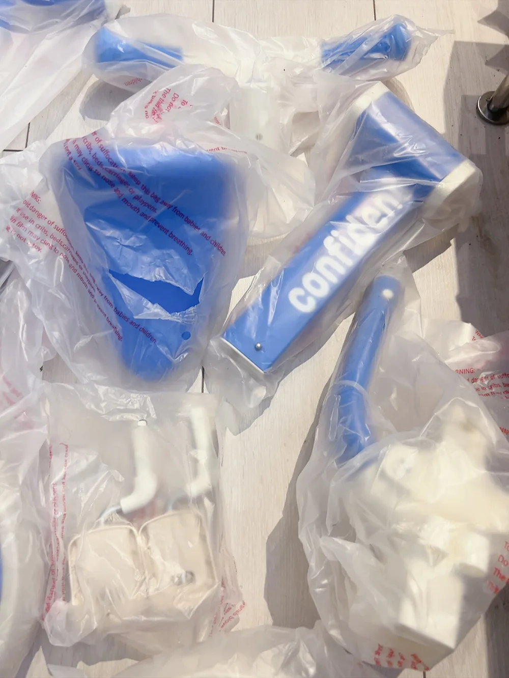 🥕Open box🥕 Tricycles for kids, 5 in 1 Toddler Balance Bike image indicator(4)