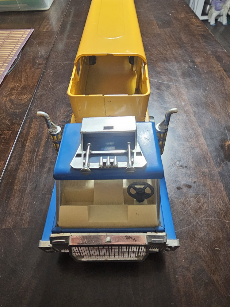 Vintage Tonka Horse Trailer Truck