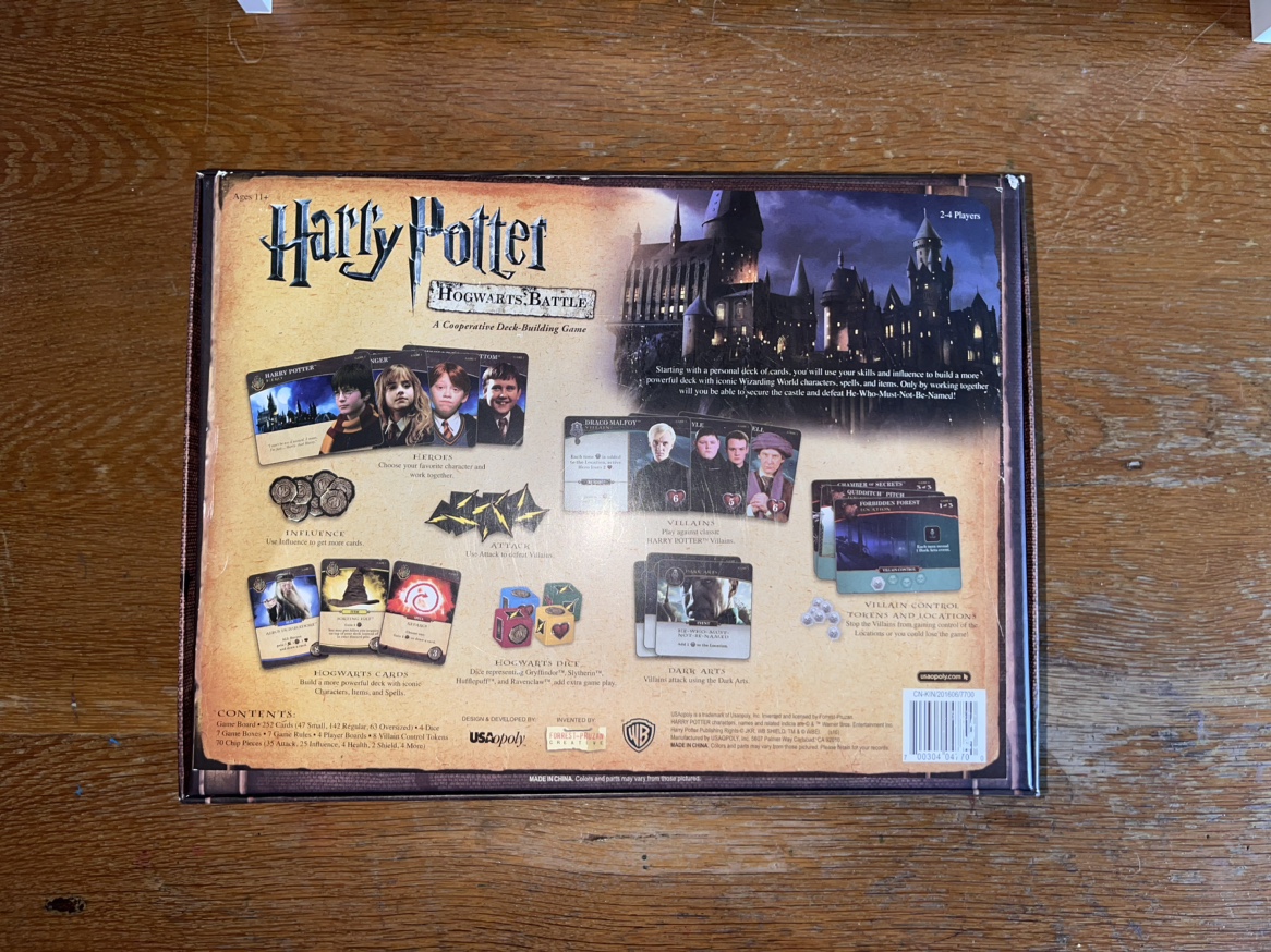 Harry Potter: Hogwarts Battle Board Game - photo 3
