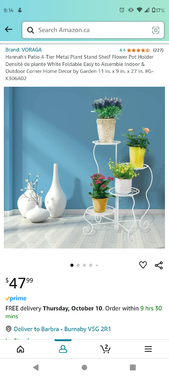 4-Tier Plant Stand - photo 5