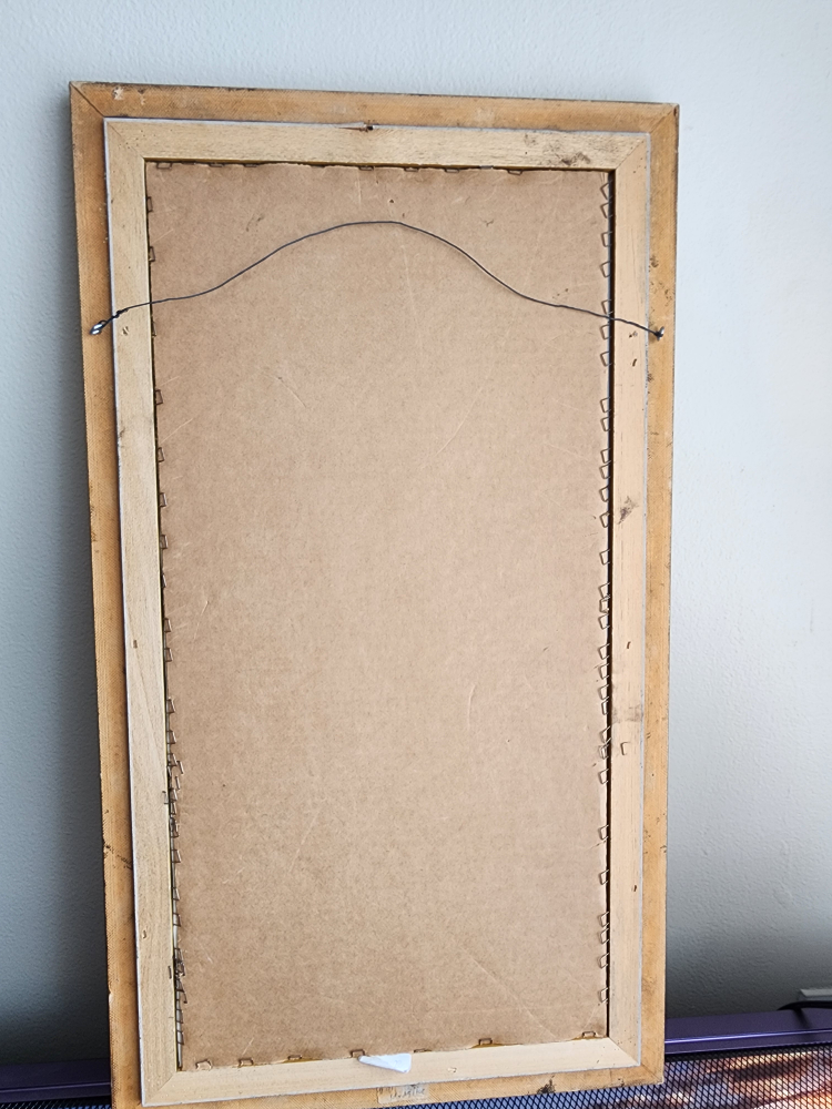 Framed Asian-Inspired Bird Painting - photo 2