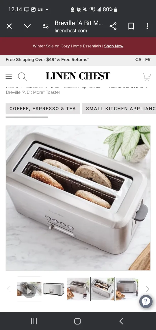Breville "a bit more" Toaster thumbnail