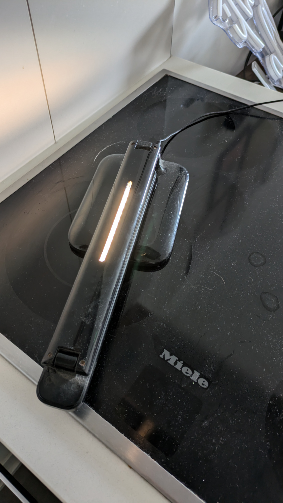 Black Desk Touch Lamp, Foldable - photo 3