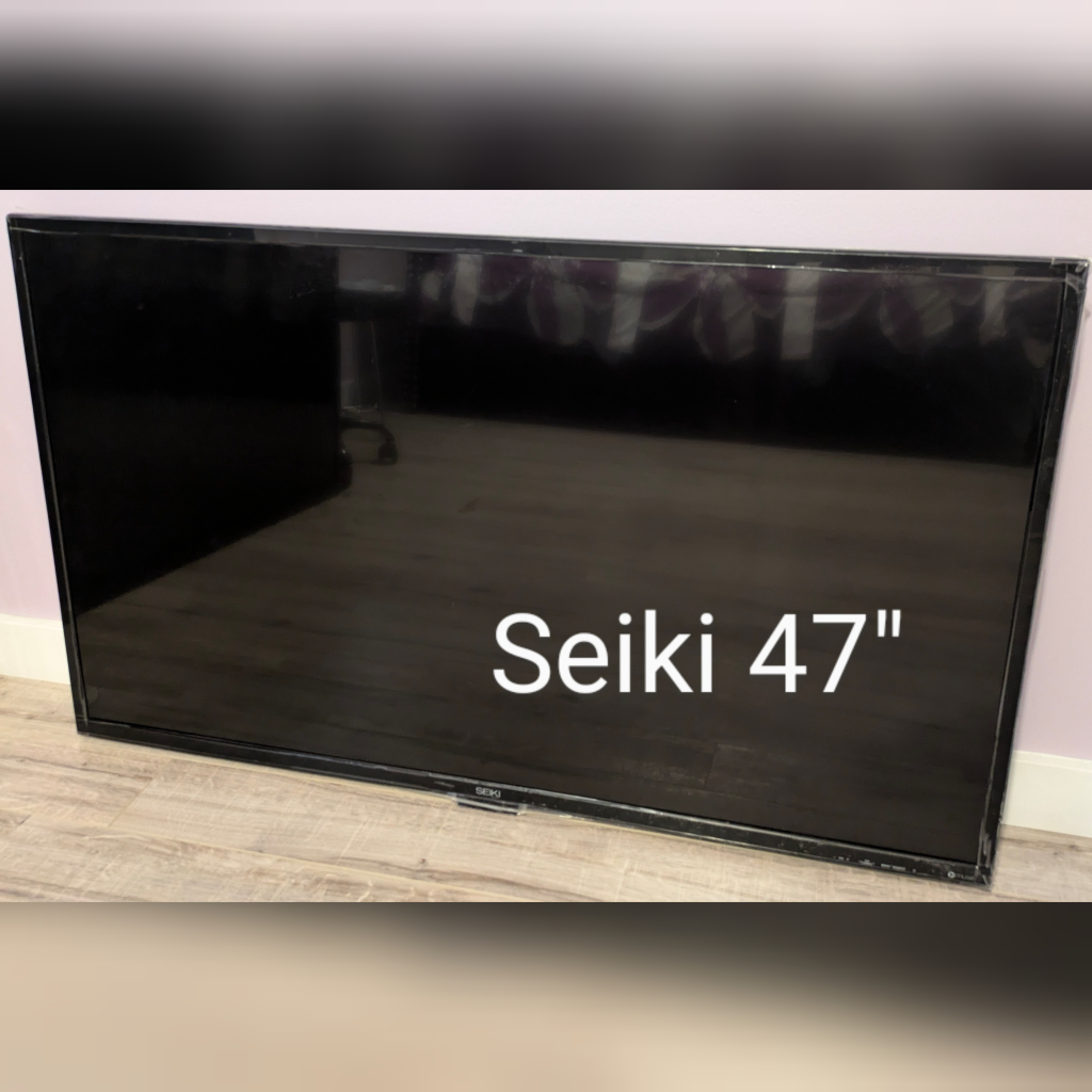 pending pick up - Seiki 47" TV with wall mount