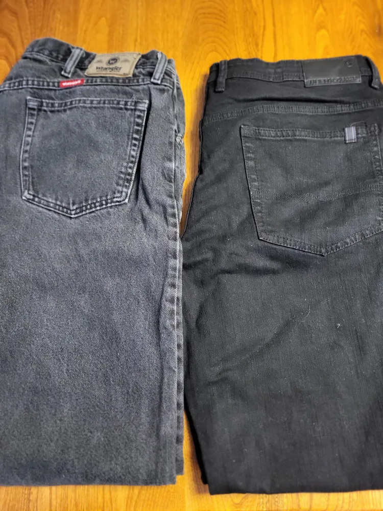 Wrangler/Buffalo Black Men's Jeans (price is for the 2 Pairs) thumbnail