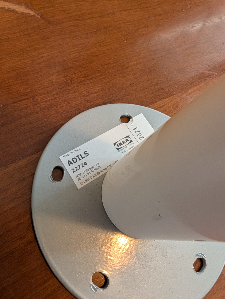 IKEA ADILS Table Legs - photo 2