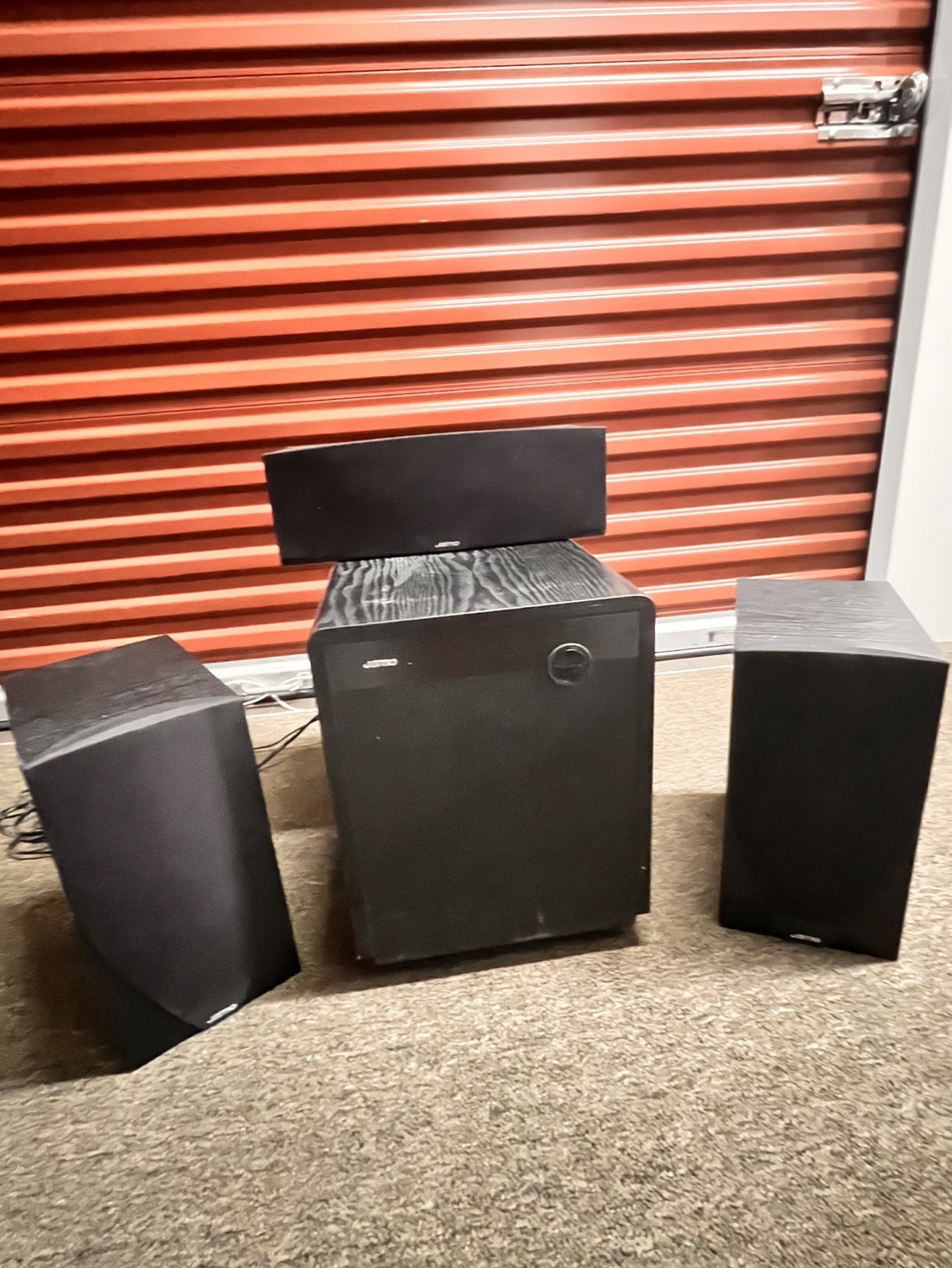 Jamo/Dennon 5 piece surround sound system