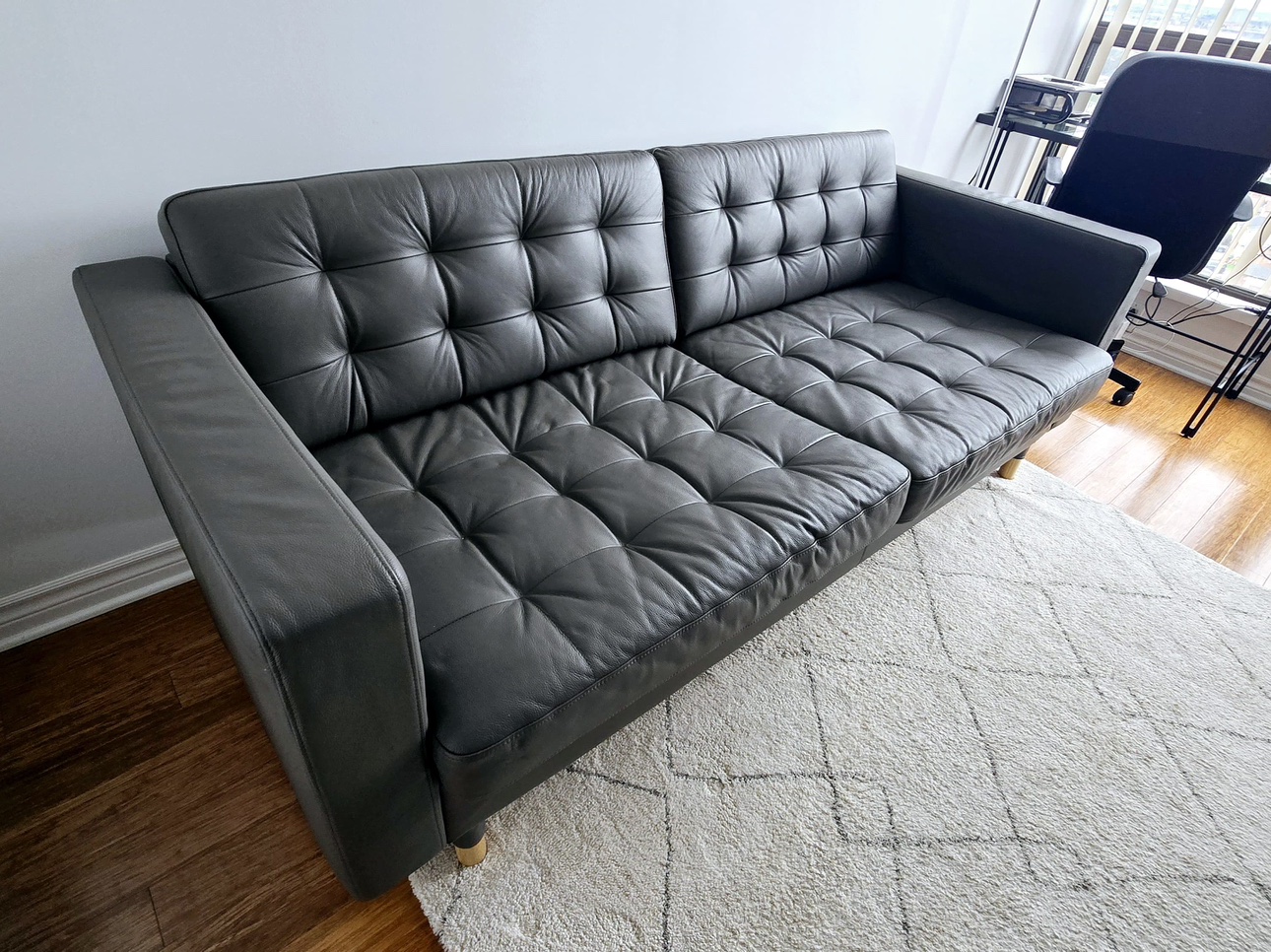 Leather Sofa - IKEA MORABO - photo 4