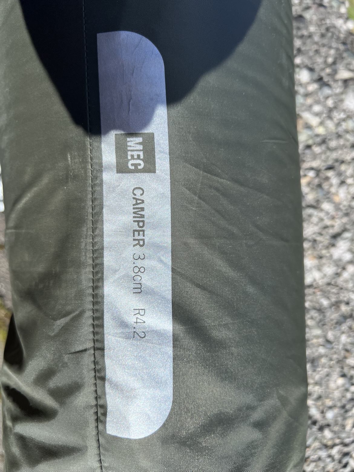 MEC Camper 3.8cm R4.2 Sleeping Pad - photo 2