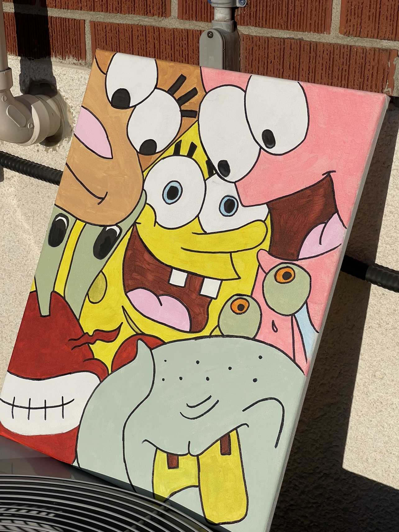 SpongeBob SquarePants Canvas Painting
