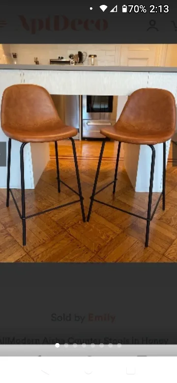 All Modern Aisha Counter Stools thumbnail