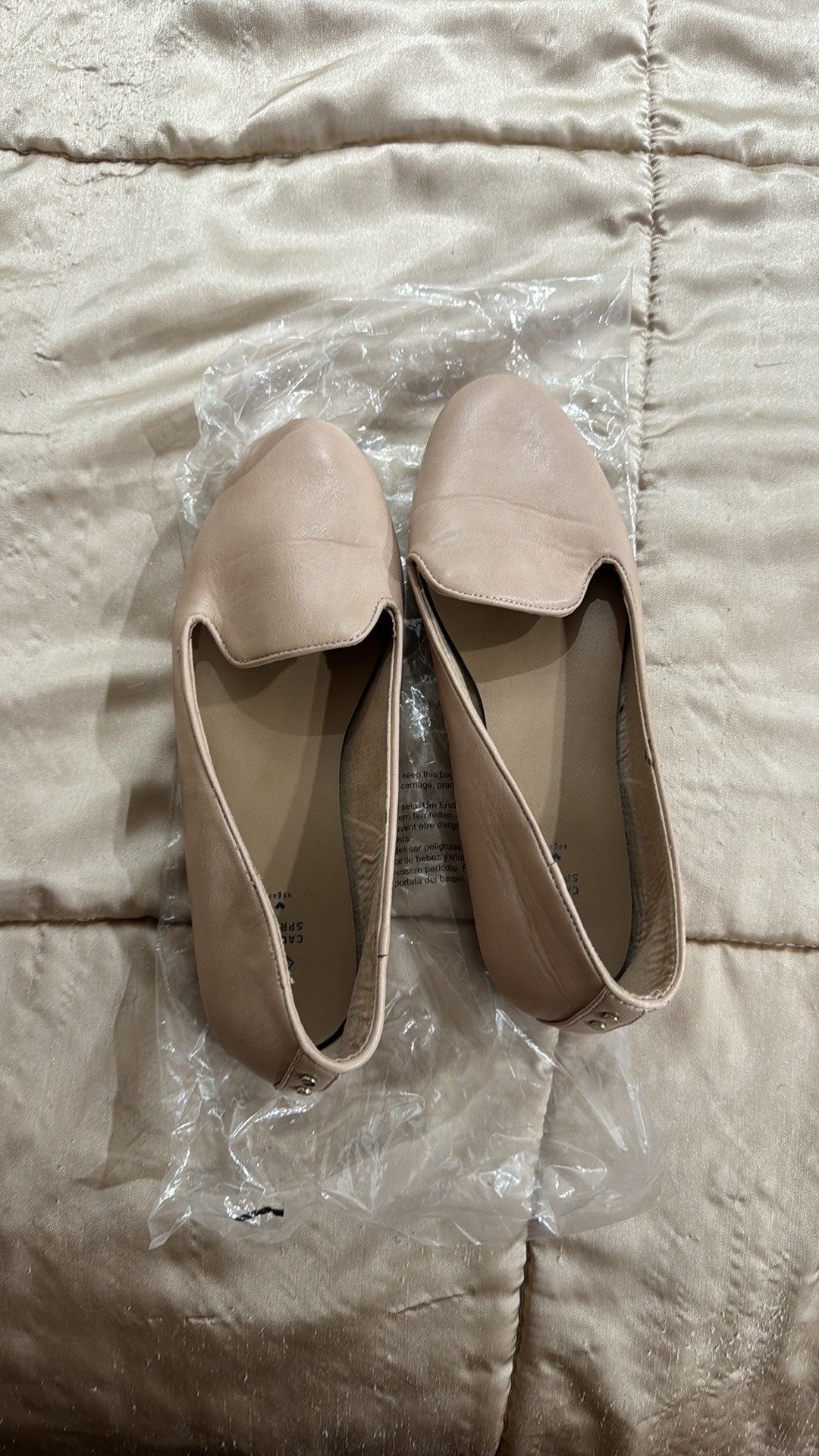 Call It Spring Women's Nude Leather Loafers