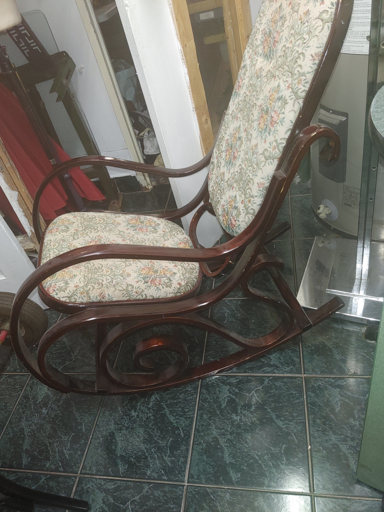 Vintage Wooden Rocking Chair