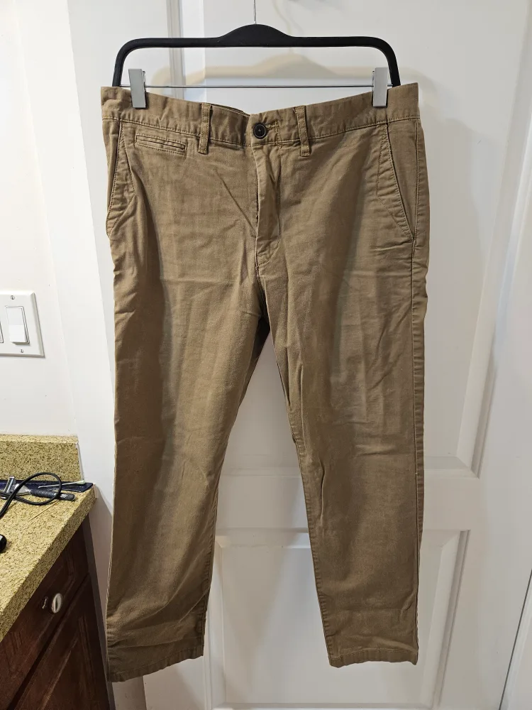 H&M Mens Skinny Fit Pants Size 33 thumbnail