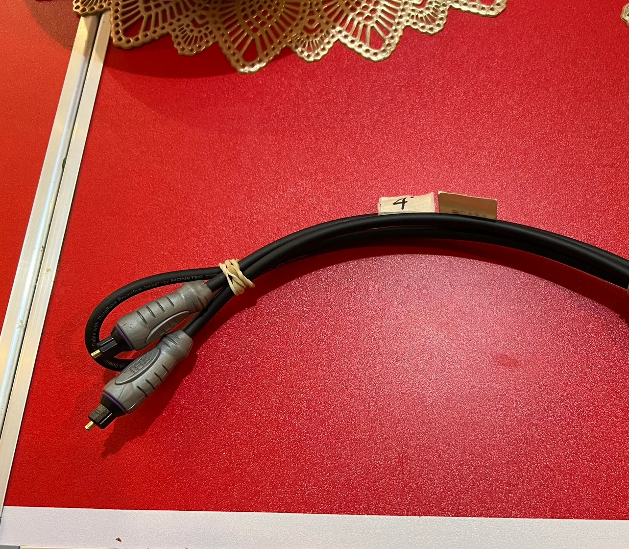 Monster optical cable also called toslink cable image indicator(2)