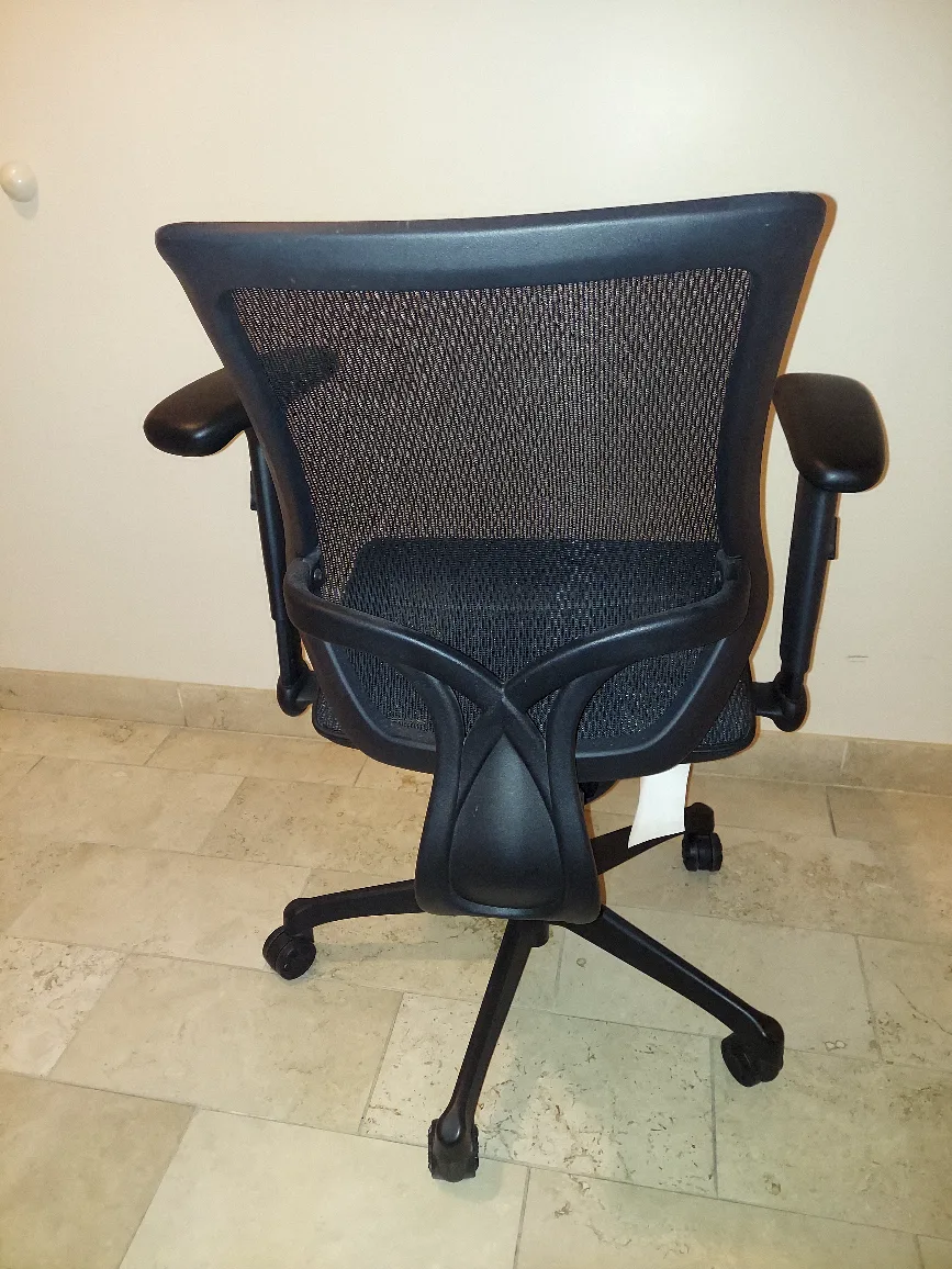 Mesh Office Chair with Adjustable Arms image indicator(2)